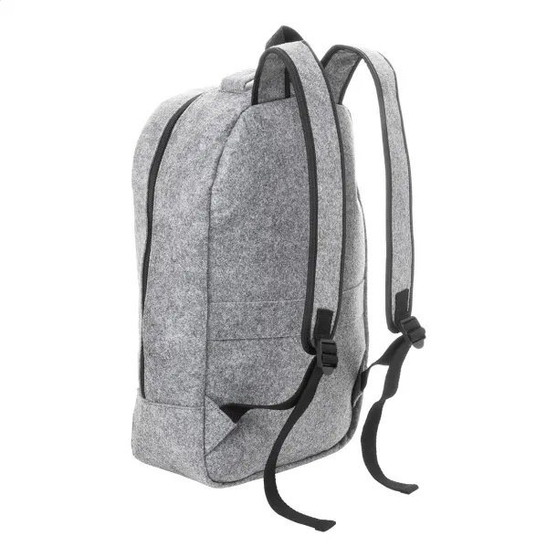 Refelt Back Ruksak od RPET filca, 15" Siva