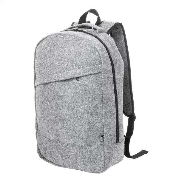 Refelt Back Ruksak od RPET filca, 15" Siva