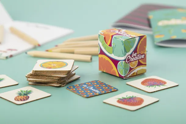 Peppermor Creative custom memory game Natural