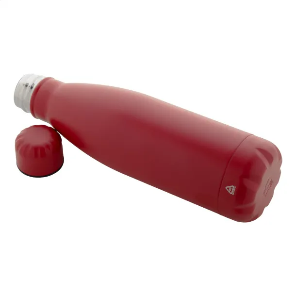 Refill recycled stainless steel bottle Red