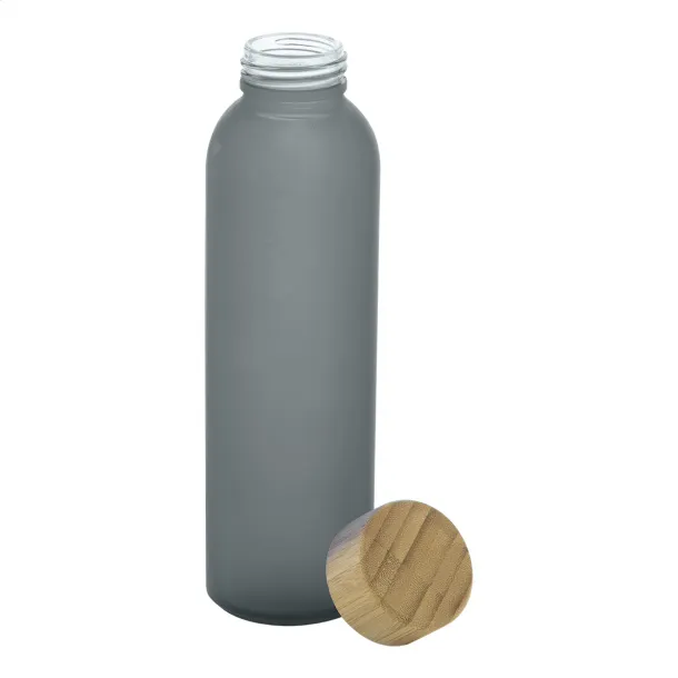 Cloody staklena sportska boca, 500 ml Crna