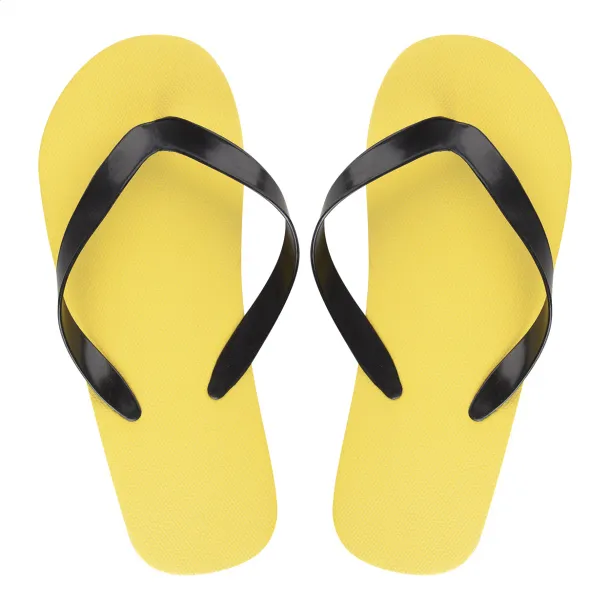 CreaPlaya customisable beach slippers Yellow