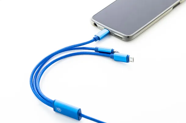 Ralong USB charger cable Blue