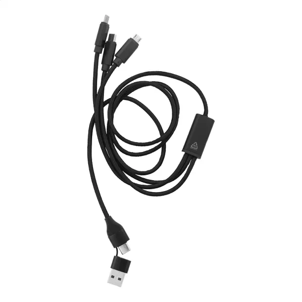 Ralong USB charger cable Black