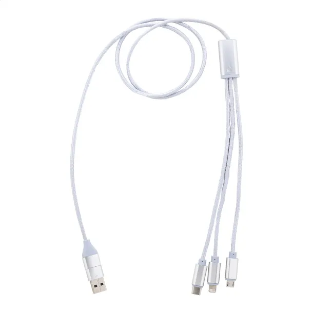 Ralong USB charger cable Silver