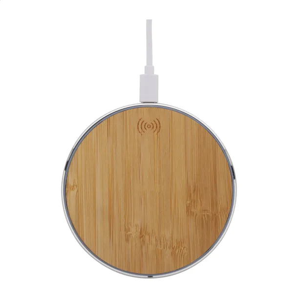 RalooCharge wireless charger Natural Silver