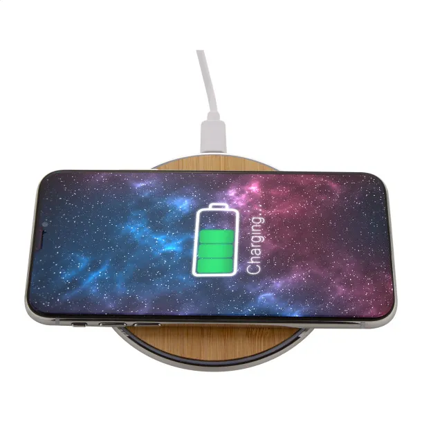 RalooCharge wireless charger Natural Silver