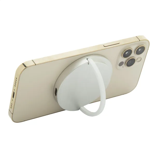 RaluHold magnetic wireless charger Silver