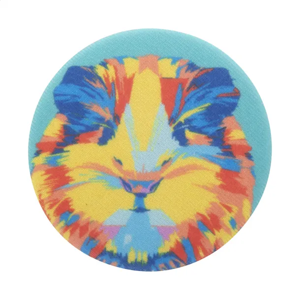 PinBadge RPET Mini bedž Bijela Srebrna
