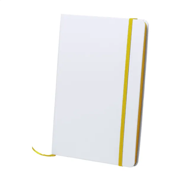 Pendula A5 notebook Yellow White