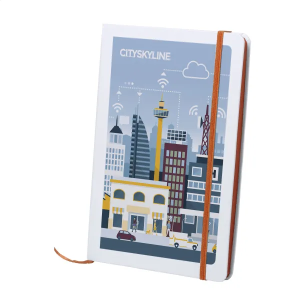 Pendula A5 notebook Orange White