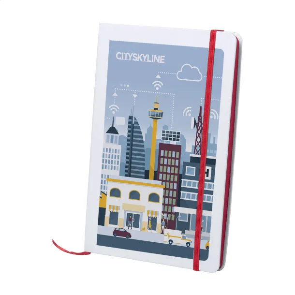 Pendula A5 notebook Red White