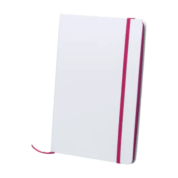 Pendula A5 notebook Pink White