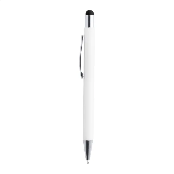 Wirly touch ballpoint pen Black White