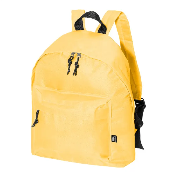 Challenger RPET backpack Yellow