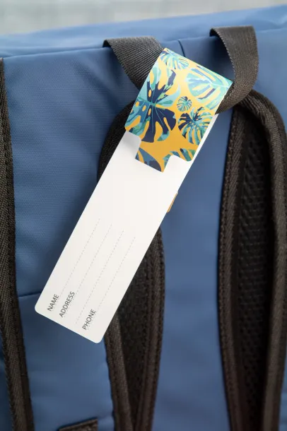 Luton luggage tag White