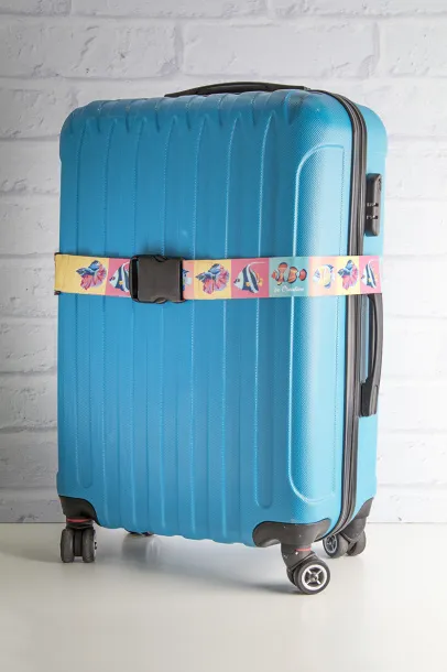 Terminal personalizirani remen za prtljagu Bijela