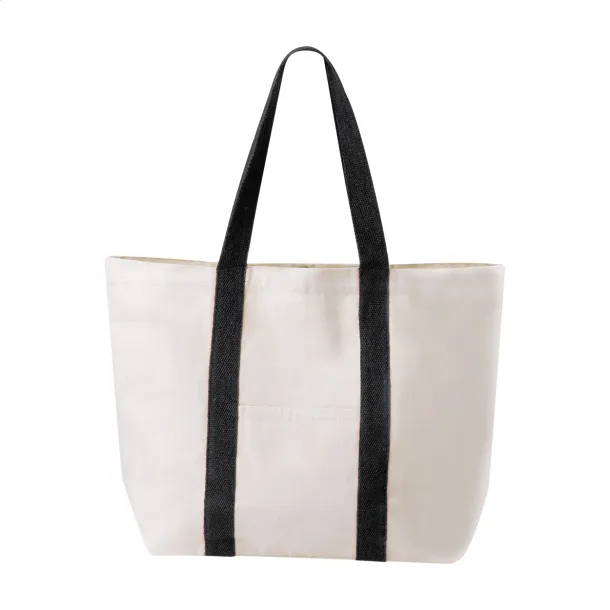 Lanikai beach bag Black Natural
