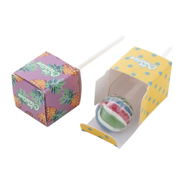 CreaLick custom lollipop White