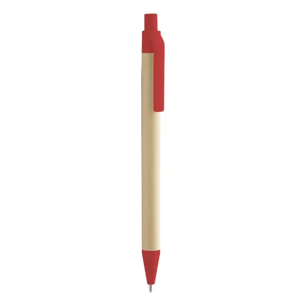 Plarri ballpoint pen Red Natural
