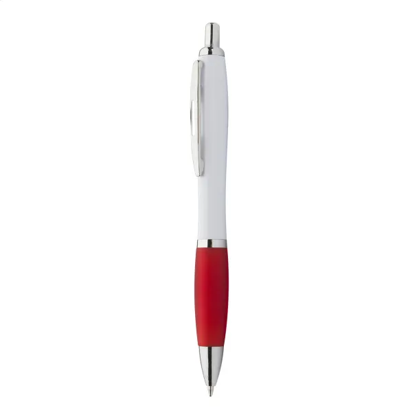 Wumpy ballpoint pen Red White