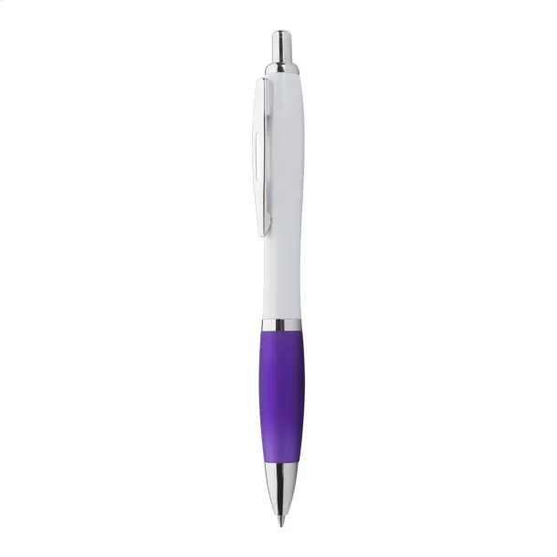 Wumpy ballpoint pen Purple White