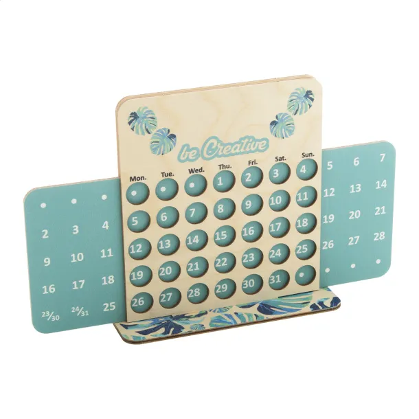 Forever Creative custom perpetual calendar Natural
