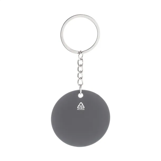 Miroset pen and keyring set Dark grey