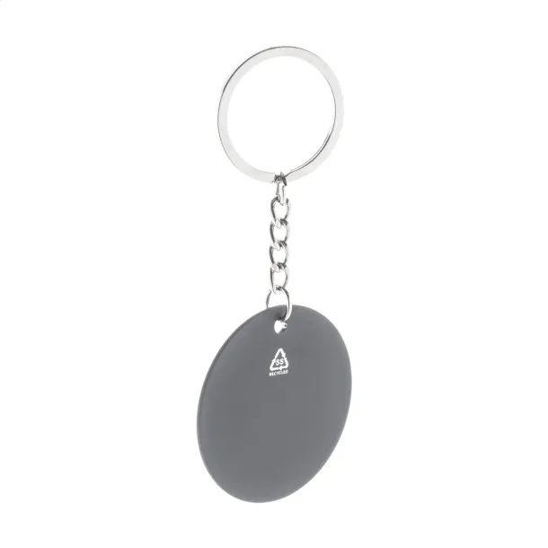 Miroset pen and keyring set Dark grey