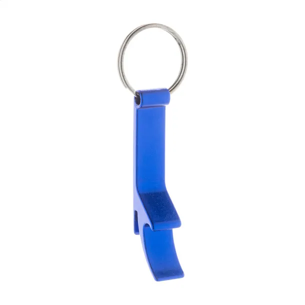 Rallop bottle opener keyring Blue