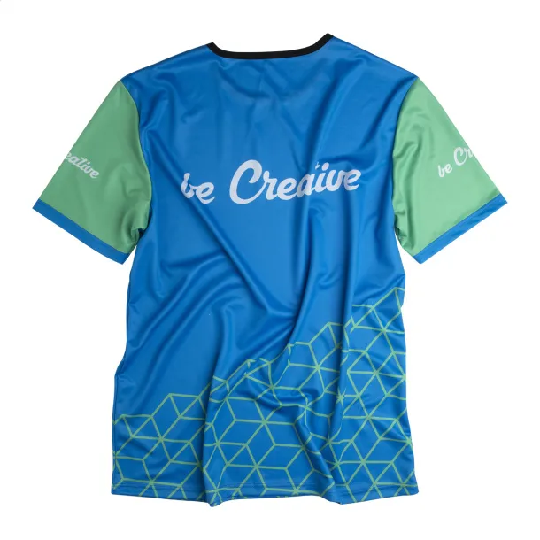 CreaSport custom sport T-shirt Black White