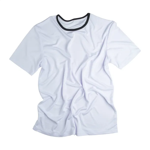 CreaSport custom sport T-shirt Black White