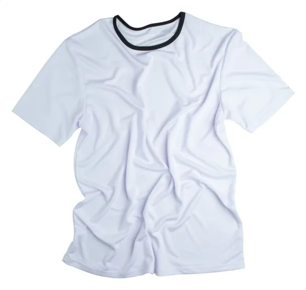 CreaSport custom sport T-shirt Black White