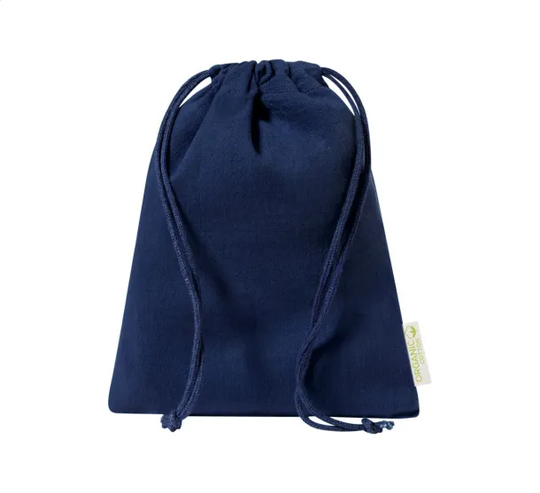 Speer organic cotton scarf Dark blue