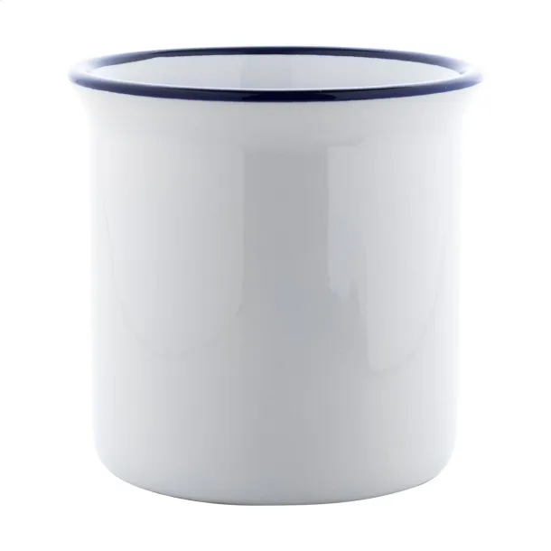 Woodstock Subo vintage sublimation mug Blue White