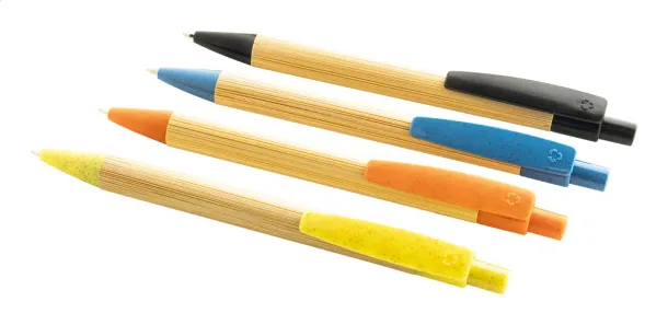 Boothic bamboo ballpoint pen Black Natural