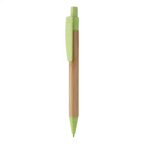 Boothic bamboo ballpoint pen Green Natural