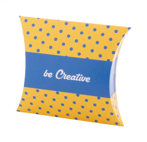 CreaBox Pillow Lock S Personalizirana kutija u obliku jastuka Bijela