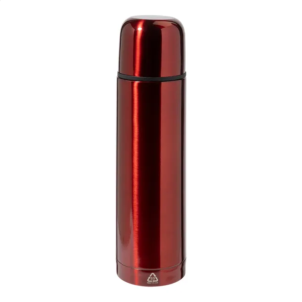 Rebusta vacuum flask Red
