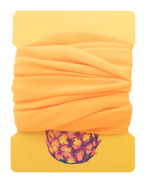 BandanaShow multi scarf display card White