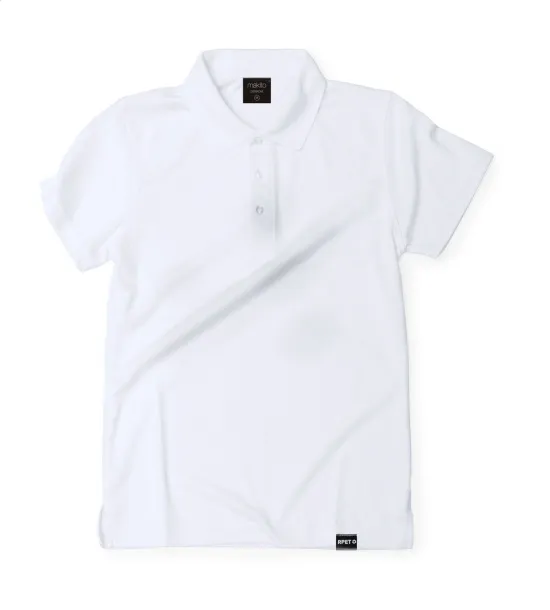 Noran RPET polo shirt White