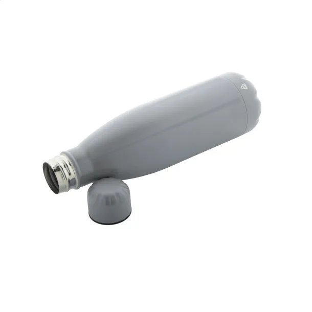 Refill recycled stainless steel bottle Silver