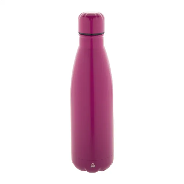 Refill recycled stainless steel bottle Pink