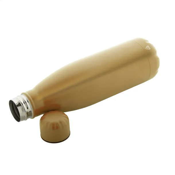 Refill recycled stainless steel bottle Gold