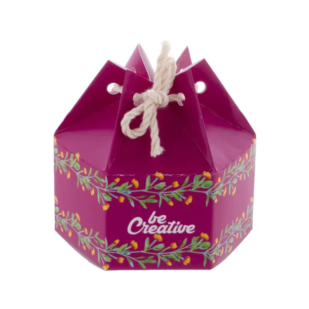 CreaBox HexaCord S hexagonal gift box Bijela