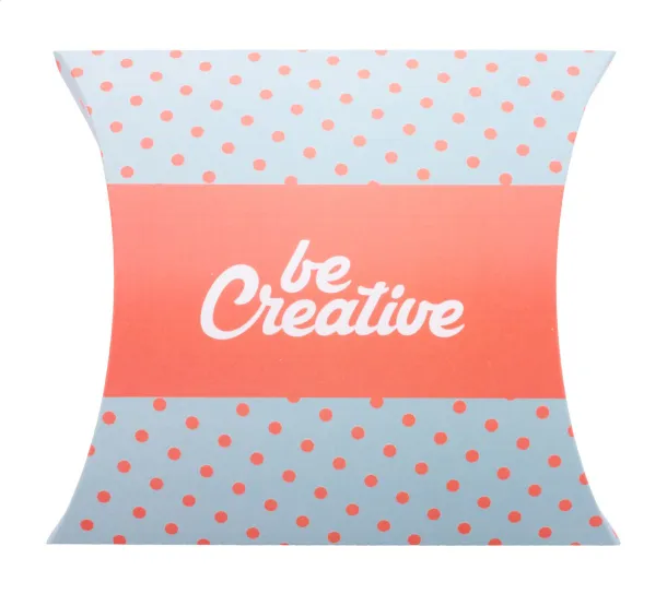 CreaBox Pillow Lock M Personalizirana kutija u obliku jastuka Bijela
