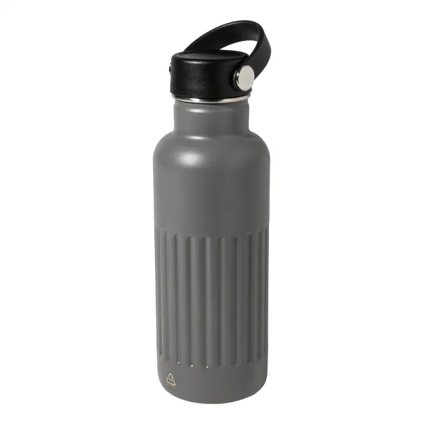 Streaky Go insluated bottle Dark grey