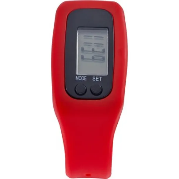  Wristband with pedometer red