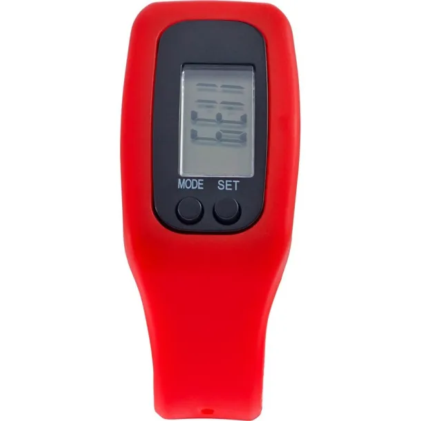  Wristband with pedometer red