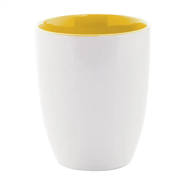 Maia mug Yellow White